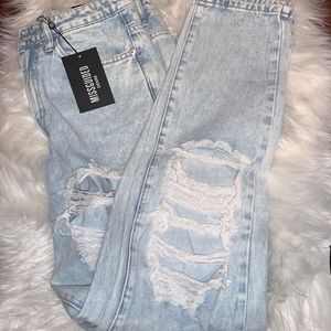 Misguided Riot Jeans.